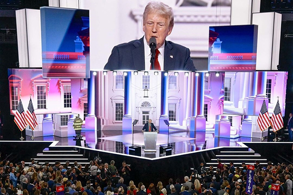 Comício do ex-presidente dos Estados Unidos e candidato republicano, Donald Trump Comício do ex-presidente dos Estados Unidos e candidato republicano, Donald Trump