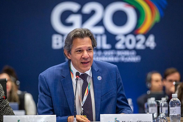 Fernando Haddad comanda o Ministério da Fazenda