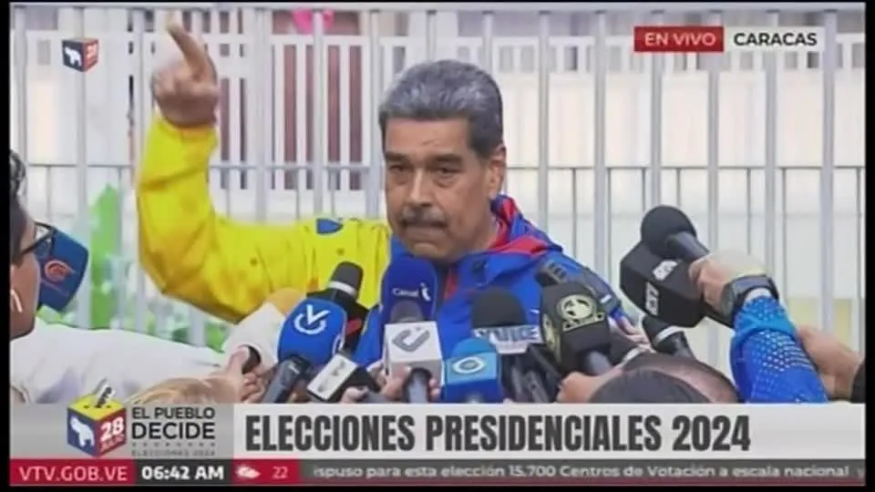O líder do regime da Venezuela, Nicolpas Maduro