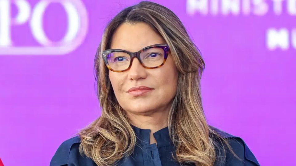 Primeira-dama Rosângela Silva, a Janja