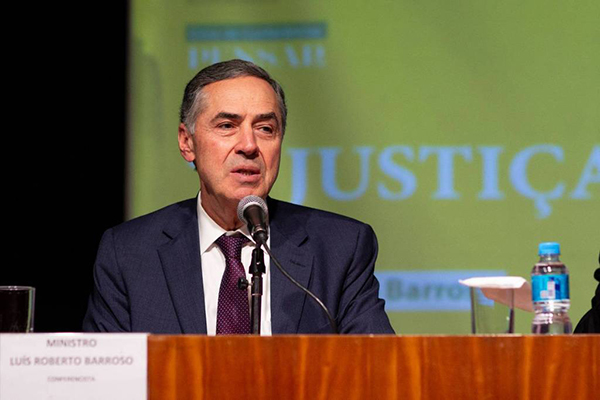 O presidente do STF (Supremo Tribunal Federal), ministro Luís Roberto Barroso