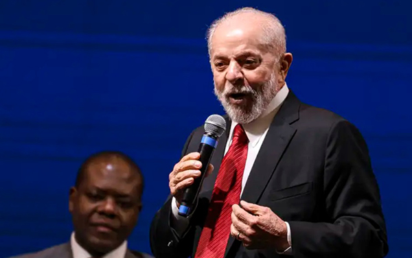 O presidente Lula (PT)