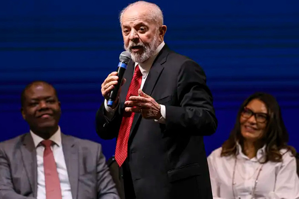 O presidente Lula (PT)