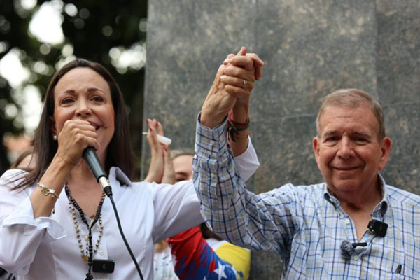 Alto escalão do regime pede detenção de María Corina Machado e Edmundo González, principais nomes da coalizão opositora