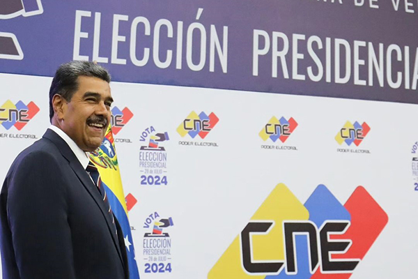 O ditador Nicolás Maduro