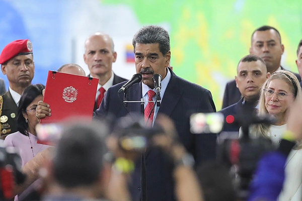 O ditador da Venezuela, Nicolás Maduro O ditador da Venezuela, Nicolás Maduro