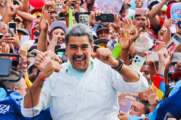 O ditador Nicolás Maduro 