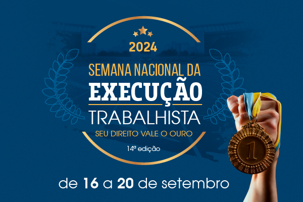 O evento é organizado pelo Conselho Superior da Justiça do Trabalho (CSJT) em parceria com os Tribunais Regionais do Trabalho (TRTs)