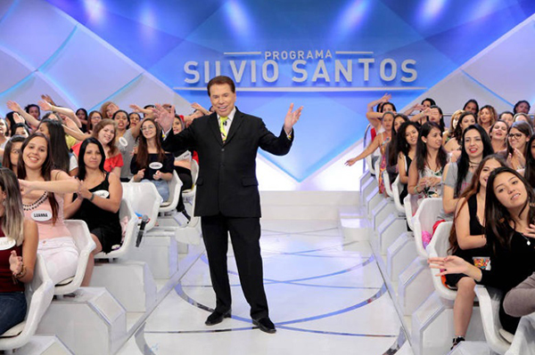 O apresentador Silvio Santos