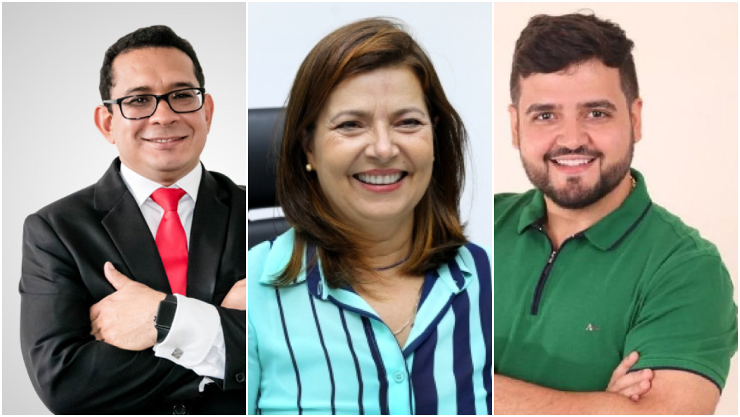 Bento Lima, Adélia Pinheiro e Valderico Júnior