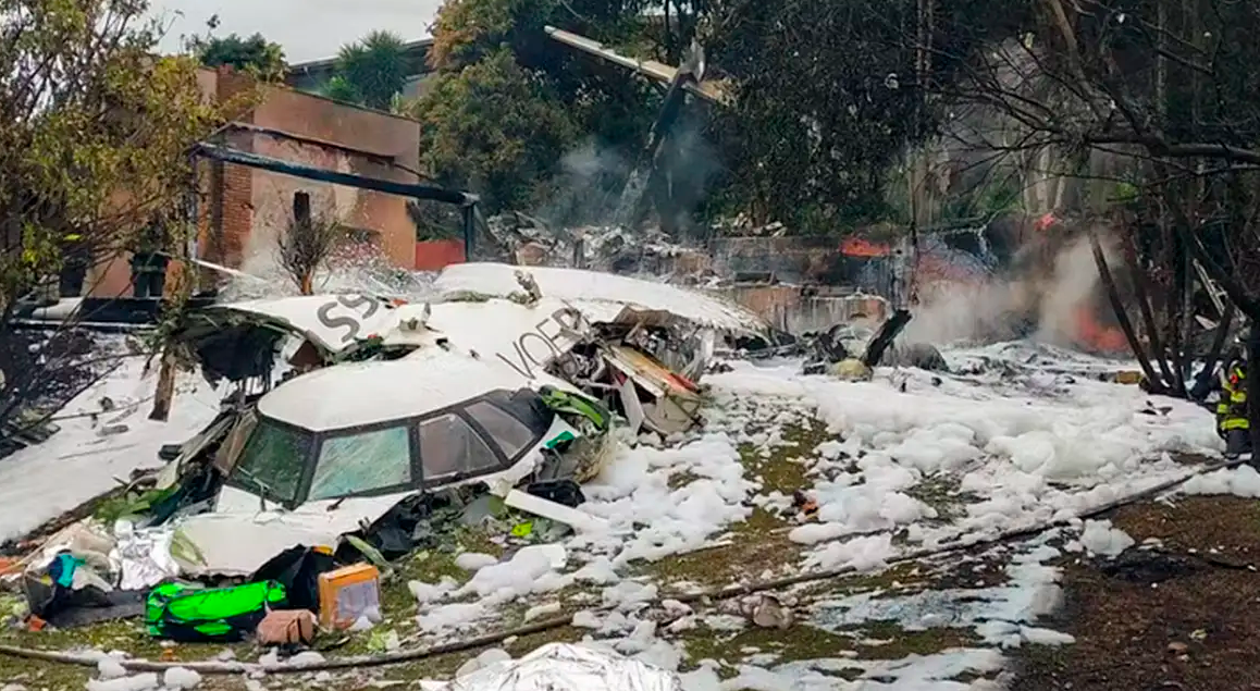 Aeronave caiu em Vinhedo (SP), causando a morte de 62 pessoas