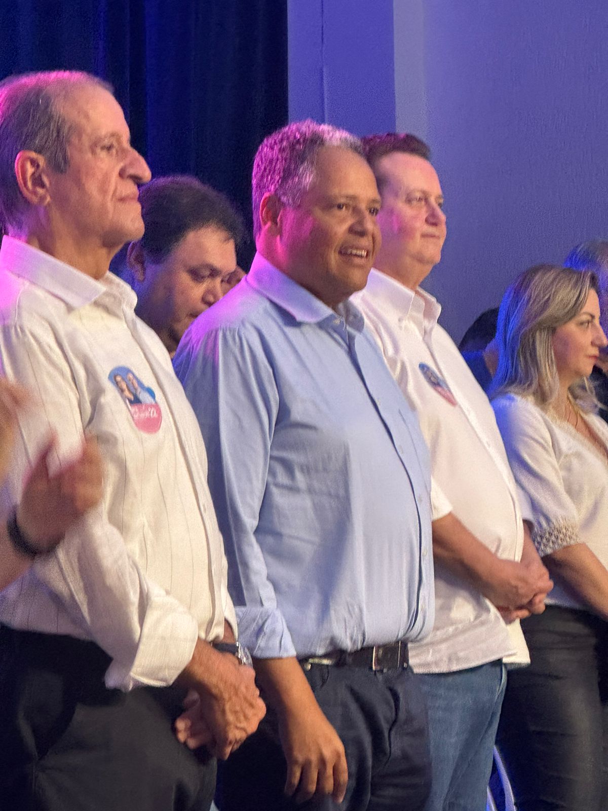 Valdemar Costa Neto, Kassab e Antonio Brito participam juntos de lançamento de campanha em São Paulo