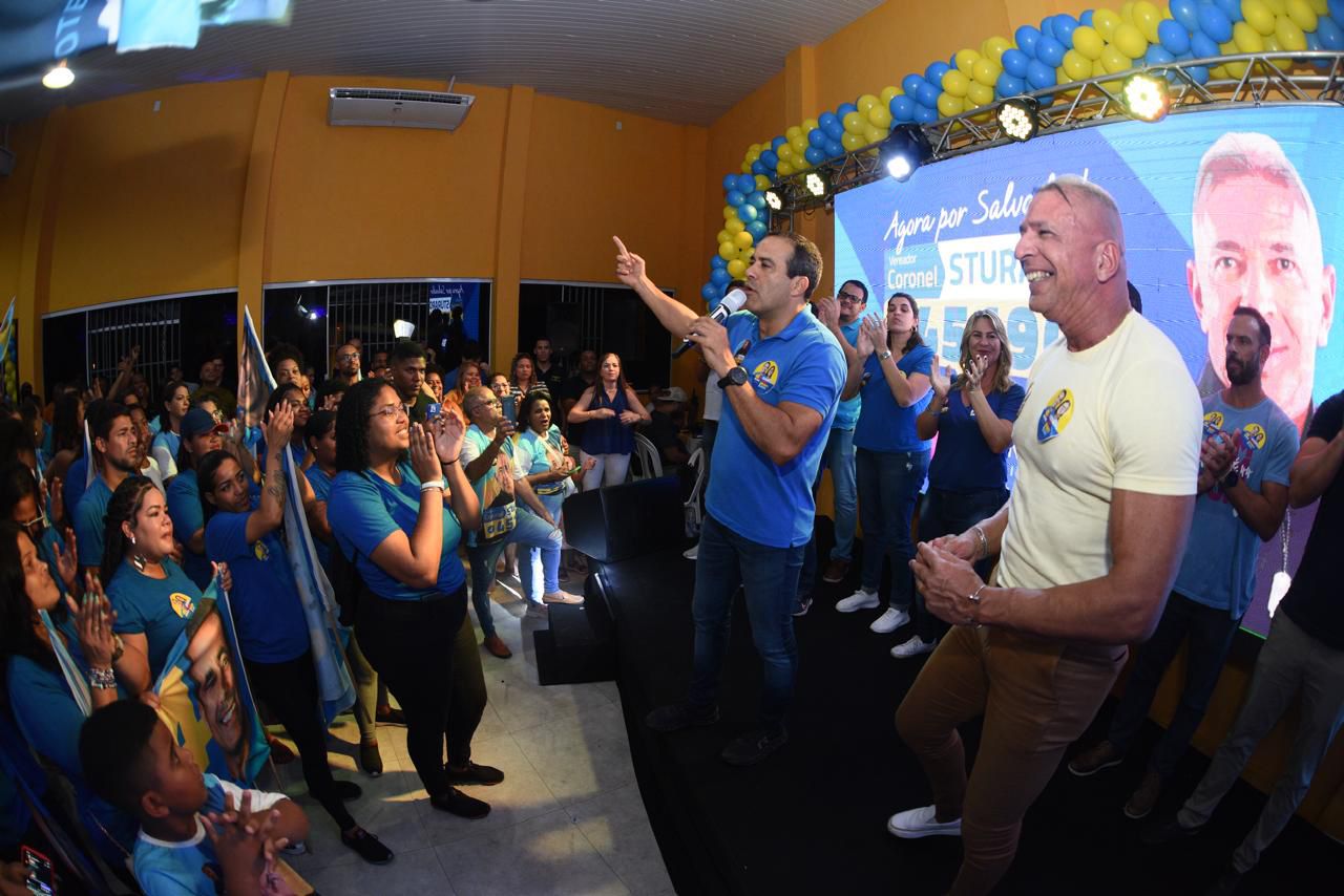 O prefeito Bruno Reis