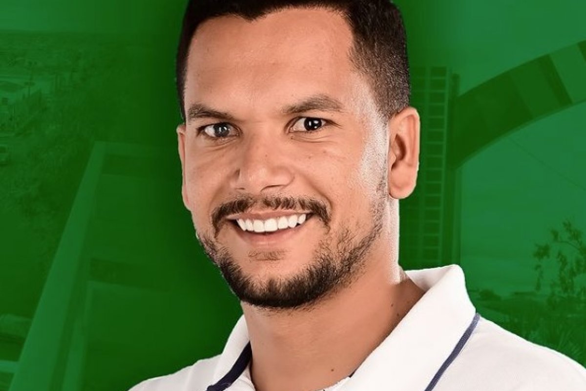 O candidato a prefeito da cidade Jeosafá Carneiro, do MDB O candidato a prefeito da cidade Jeosafá Carneiro, do MDB