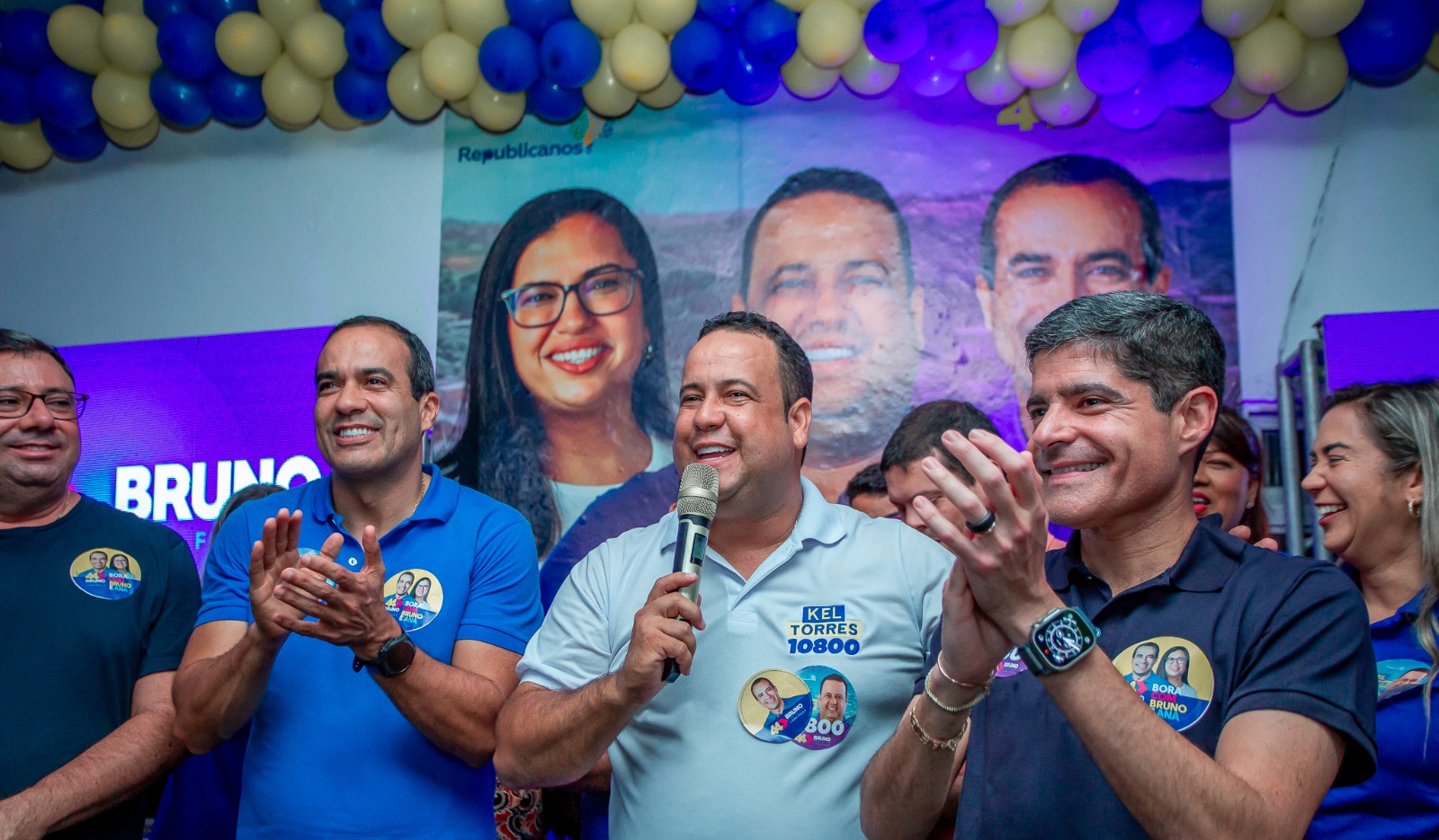 Kel Torres lança candidatura à vereança de Salvador ao lado do prefeito Bruno Reis