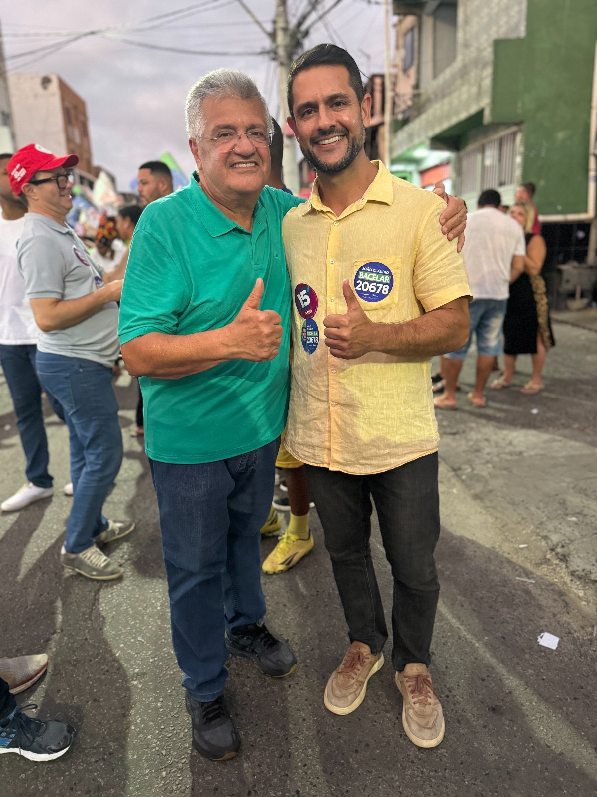 João Cláudio Bacelar (Podemos), candidato a vereador 