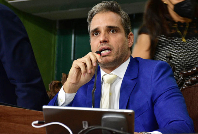 O vereador Alberto Braga (União Brasi)