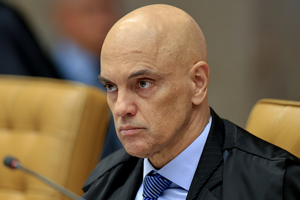 O ministro Alexandre de Moraes, do STF (Supremo Tribunal Federal) O ministro Alexandre de Moraes, do STF (Supremo Tribunal Federal)