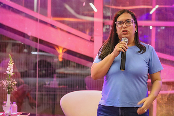 A vice-prefeita de Salvador e candidata à reeleição, Ana Paula Matos (PDT)