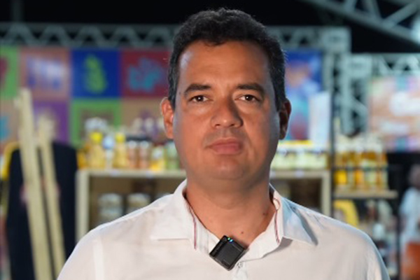 O empresário Andrei da Caixa, candidato a prefeito de Juazeiro