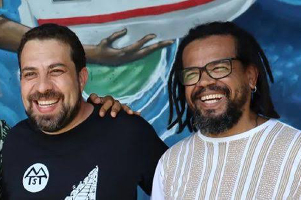 Guilherme Boulos e Kleber Rosa