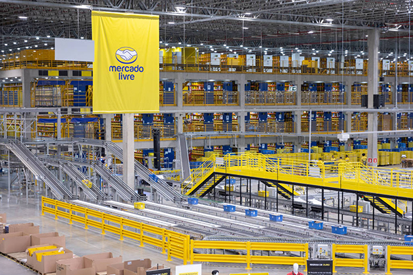 Centro de distribuição do Mercado Livre