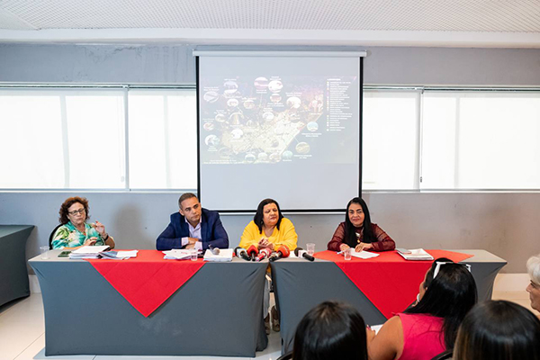 Coletiva marca início da campanha de Antônio Rosalvo (PT) à Prefeitura de Lauro de Freitas