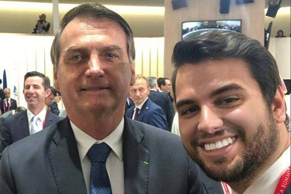 Jair Bolsonaro e Filipe Martins
