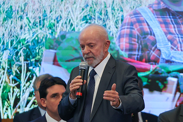 O presidente Lula (PT)