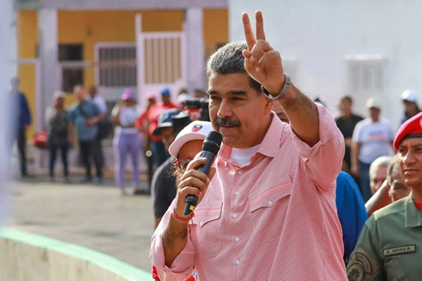 O ditador da Venezuela, Nicolás Maduro O ditador da Venezuela, Nicolás Maduro