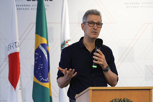 Romeu Zema, governador de Minas Gerais Romeu Zema, governador de Minas Gerais