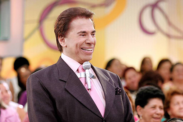 O apresentador Silvio Santos