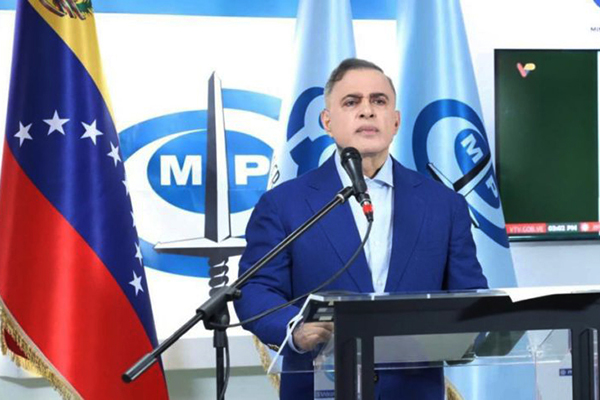 O procurador-geral da Venezuela, Tarek William Saab