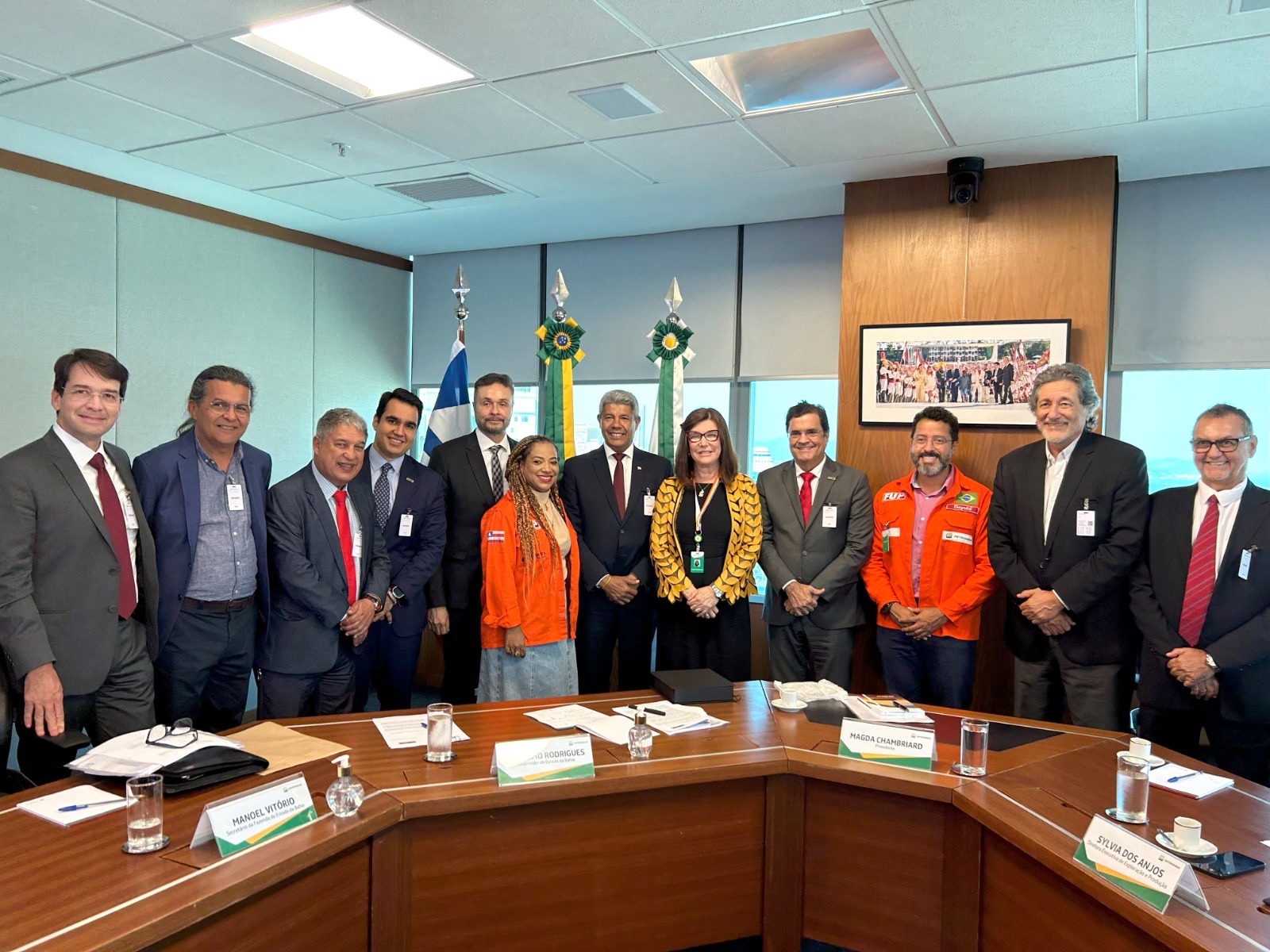 Reunião aconteceu na sede da Petrobras, no centro do Rio de Janeiro