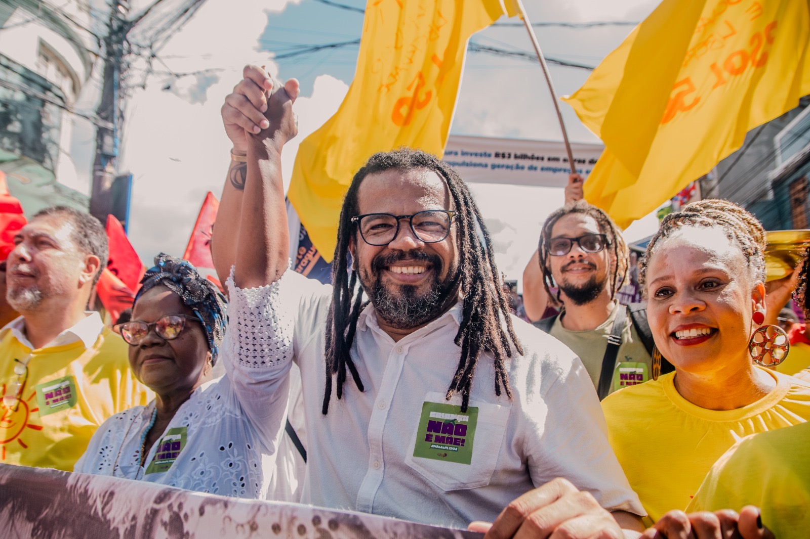 O prefeiturável pontuou que "Salvador precisa fazer a abolição que o Brasil nunca fez"