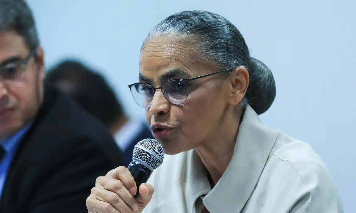 A ministra do Meio Ambiente e Mudanças Climáticas, Marina Silva