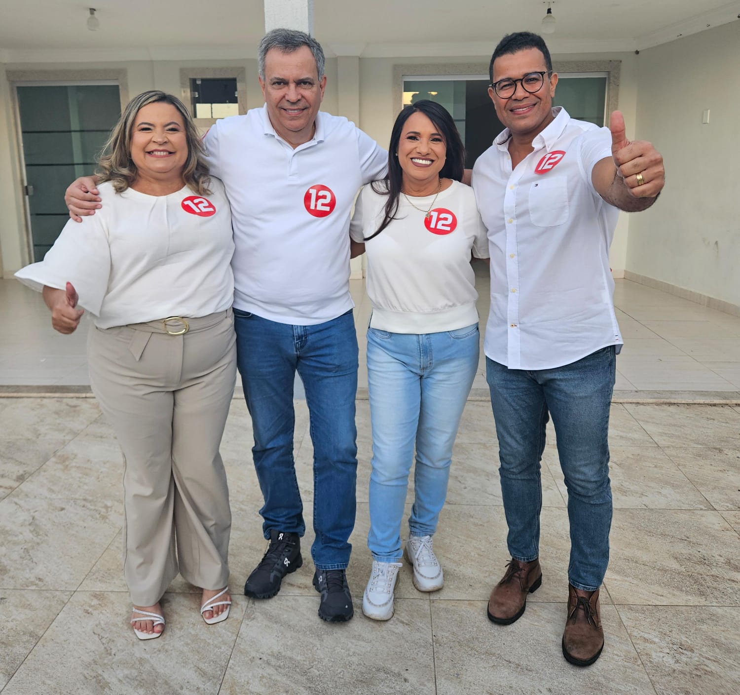 Keinha Jesus (PDT), que é aliada de Silva Neto e de Félix Mendonça, celebrou a intervenção