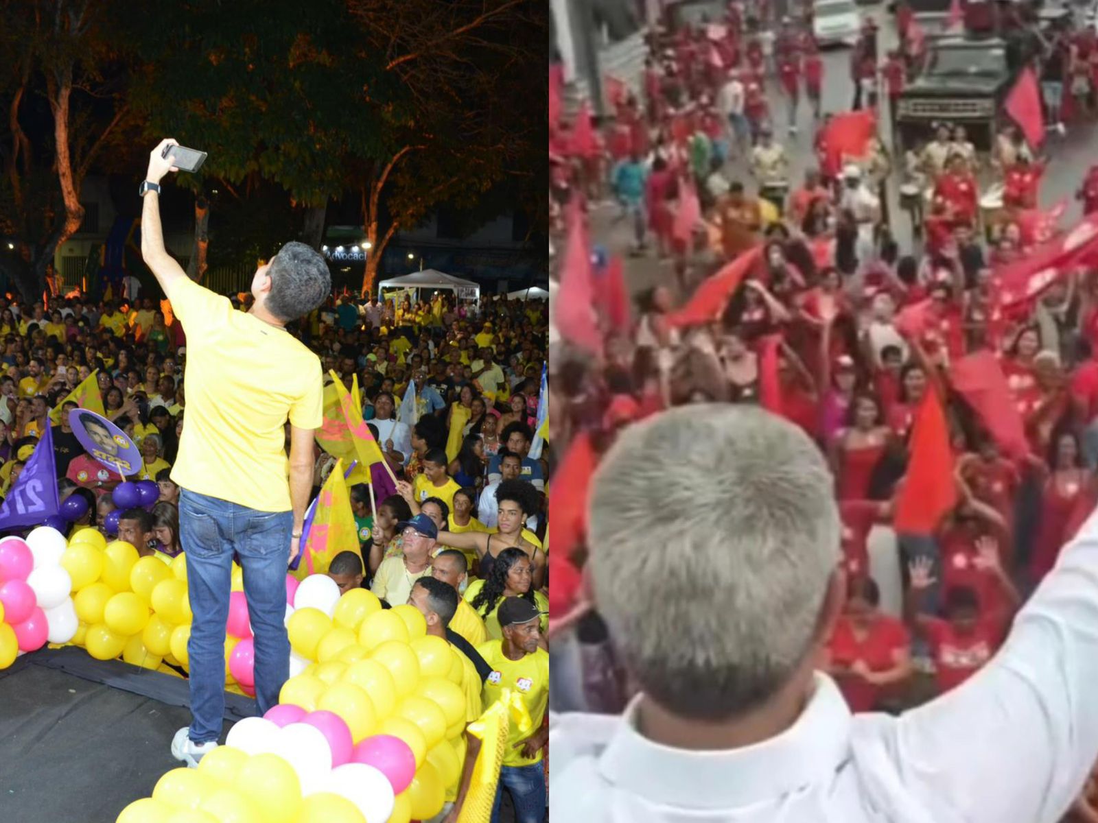 ACM Neto destacou a diferença de envolvimento com a população local