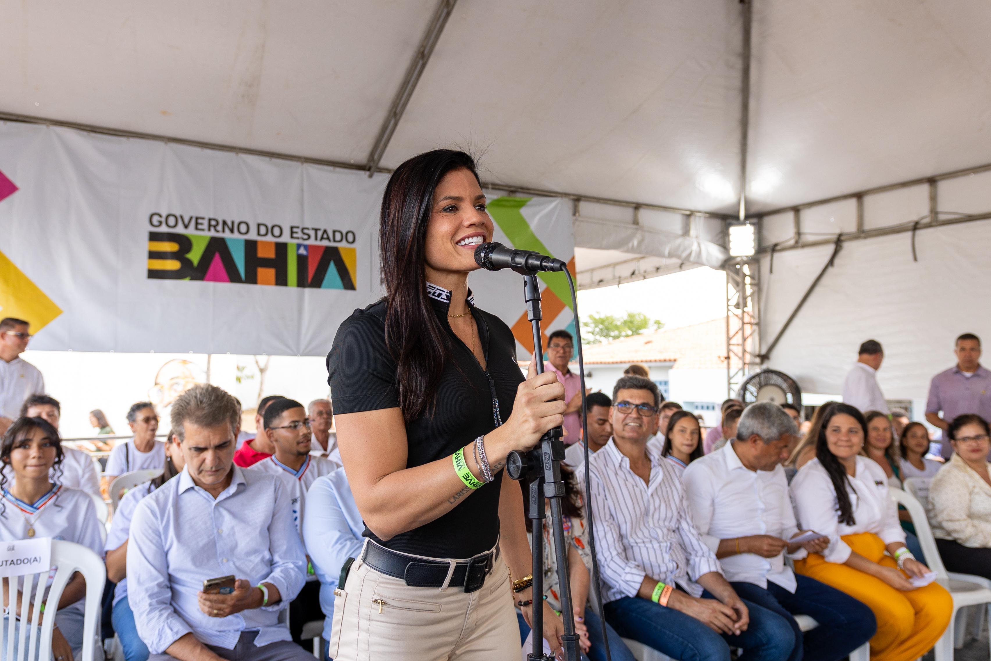 Secretária de Infraestrutura Hídrica e Saneamento da Bahia (SIHS), Larissa Moraes