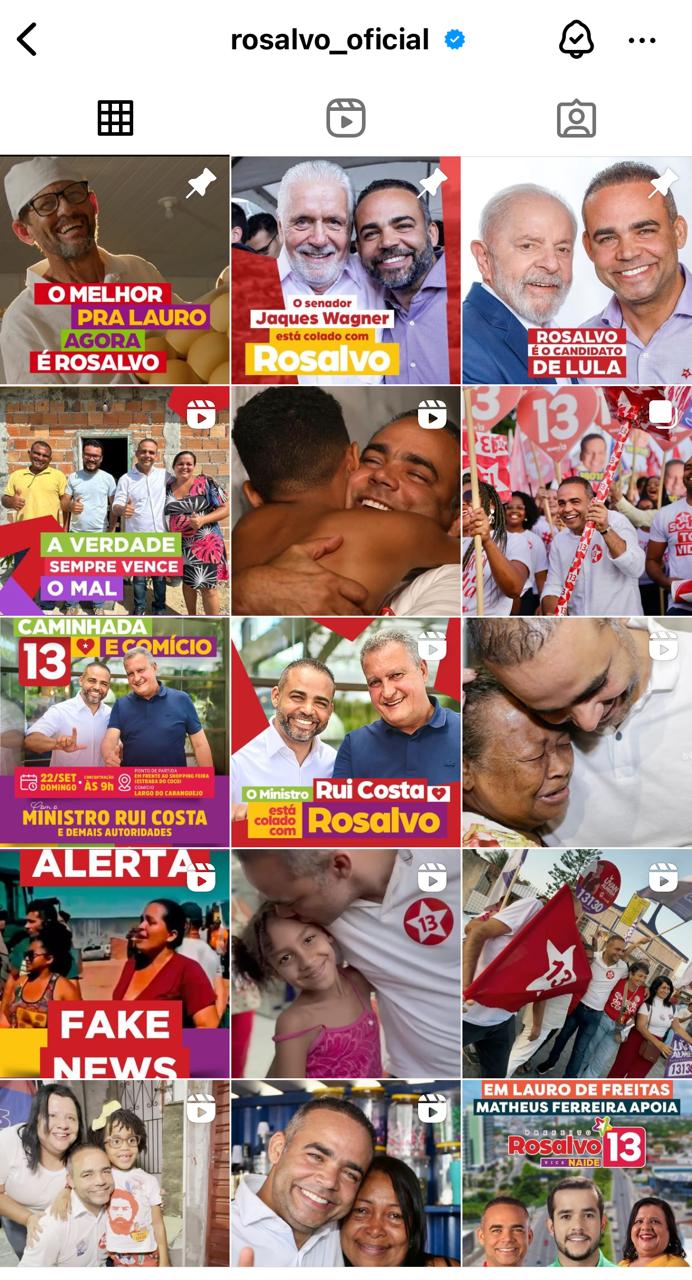 Imagem de Rosalvo "esconde" Moema da campanha e cria embaraço com PT de Lauro de Freitas