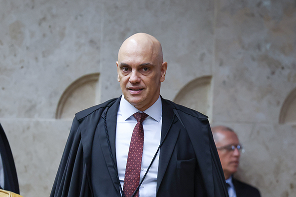 O ministro Alexandre de Moraes, do STF (Supremo Tribunal Federal) O ministro Alexandre de Moraes, do STF (Supremo Tribunal Federal)