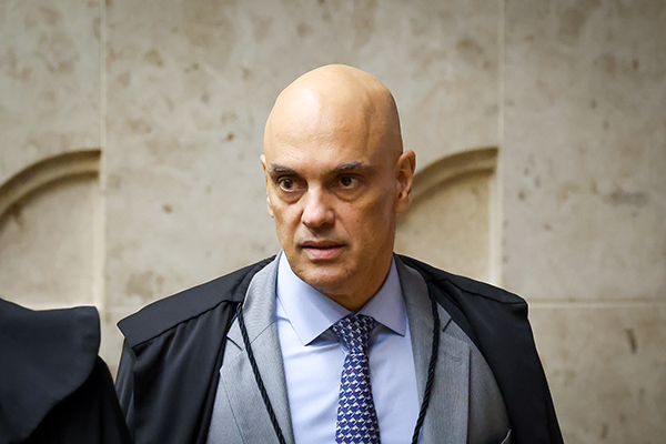 O ministro Alexandre de Moraes, do STF (Supremo Tribunal Federal)