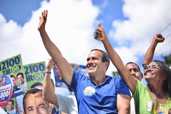 O prefeito Bruno Reis lidera as intenções de voto O prefeito Bruno Reis lidera as intenções de voto