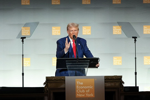 O presidente dos EUA, Donald Trump