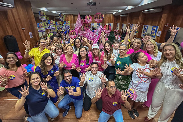 Encontro “Bora com Elas” promovido pela vice-prefeita de Salvador, Ana Paula Matos (PDT), e a primeira-dama Rebeca Cardoso Encontro “Bora com Elas” promovido pela vice-prefeita de Salvador, Ana Paula Matos (PDT), e a primeira-dama Rebeca Cardoso