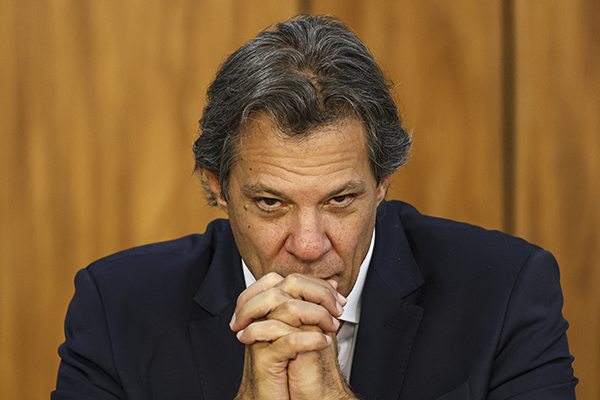 Fernando Haddad comanda o Ministério da Fazenda Fernando Haddad comanda o Ministério da Fazenda