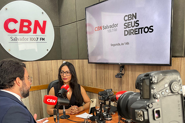 O advogado Gabriel Carvalho foi o entrevistado do programa “CBN e Seus Direitos”,