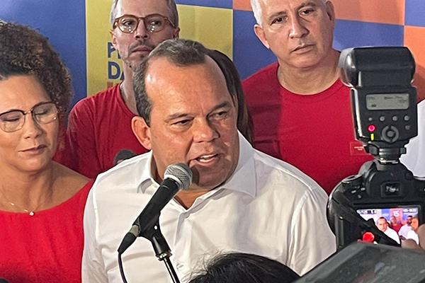 O vice-governador Geraldo Júnior (MDB), candidato a prefeito de Salvador