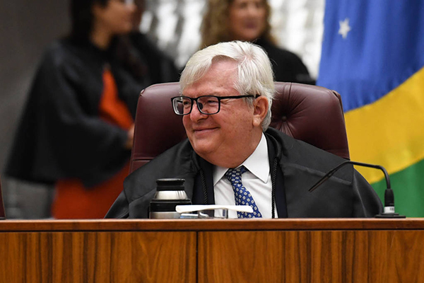 O presidente do STJ (Superior Tribunal de Justiça), Herman Benjamin