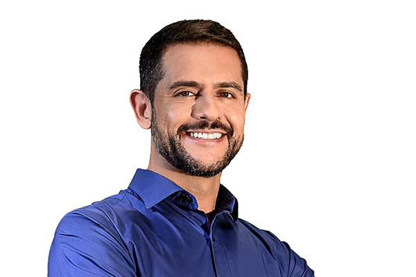 O candidato a vereador pelo Podemos em Salvador, João Cláudio Bacelar